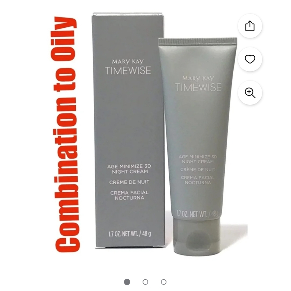 Mary Kay Age Minimize 3D Night Cream - Combination / Oily - NIB